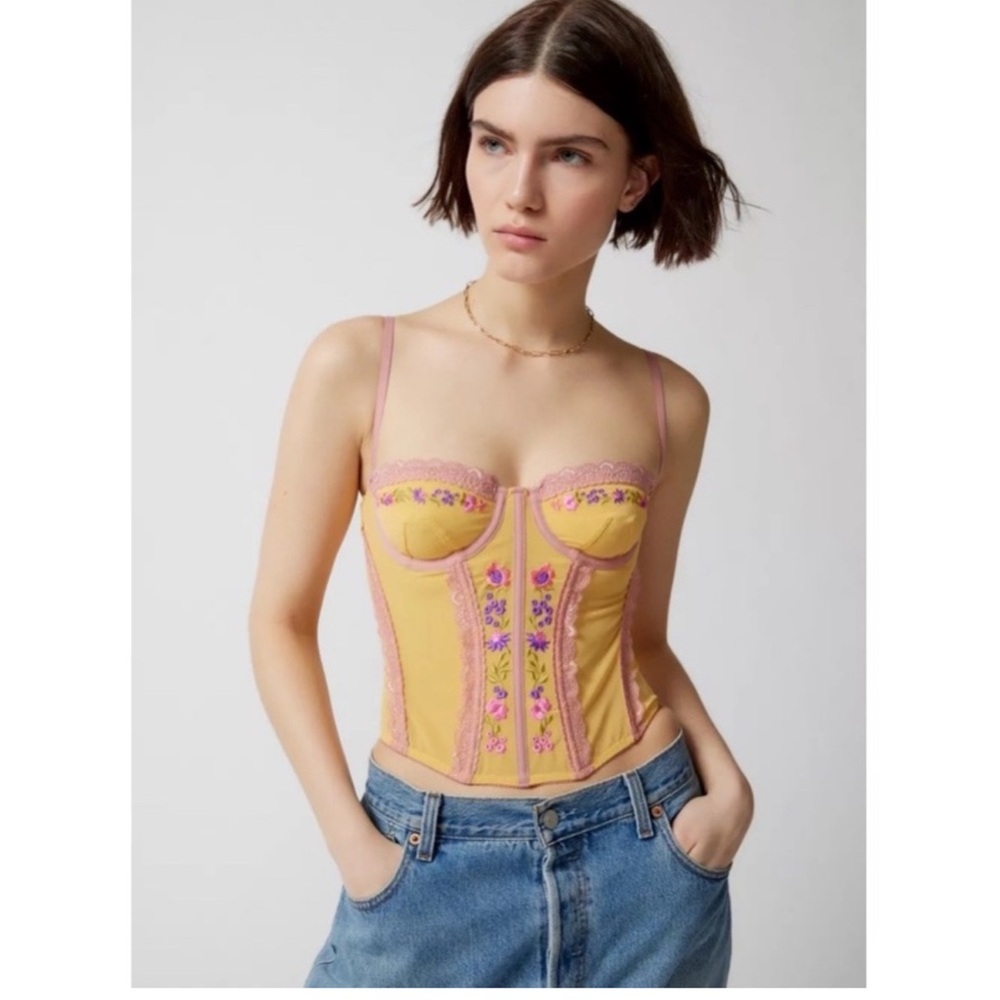 Urban Outfitters Out From Under Divine Modern Love Corset
